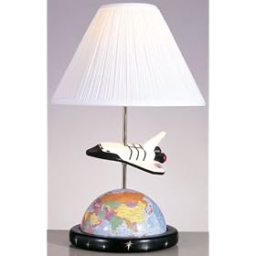 Space Table Lamp with Night-Light by Universal Lighting and Decor