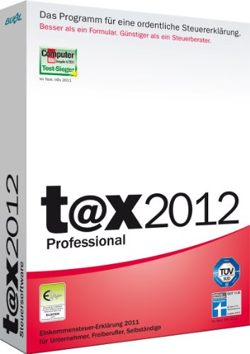 t@x 2012 Professional (für Steuerjahr 2011)