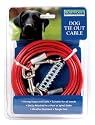 20ft High Strength Garden Dog Tie Out Cable Tie Dogs Up
