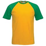Fruit of the Loom Baseball T-Shirt (8 Colours)