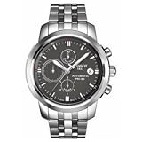 Tissot Men's T0144271108100 PRC200 Automatic Grey Chronograph Dial Watch