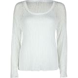 FULL TILT Open Weave Womens Boxy Sweater