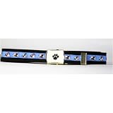 Shih Tzu Breed Belt Blue - Adjusts to 44 inches