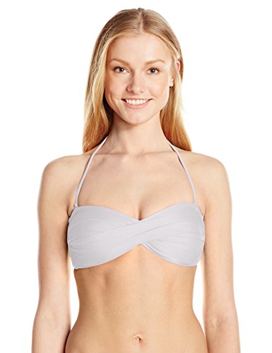 Seafolly Women's Shimmer Twist Bandeau Bikini Top
