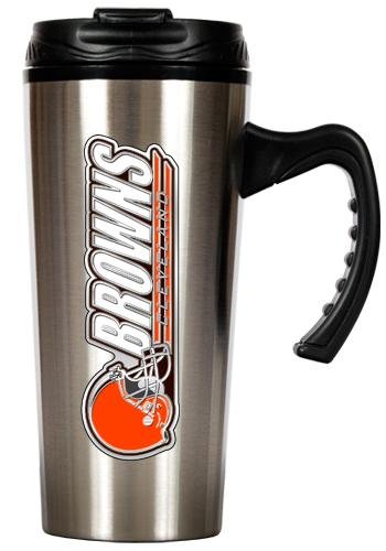 NFL Cleveland Browns 16-Ounce Stainless Steel Travel Mug