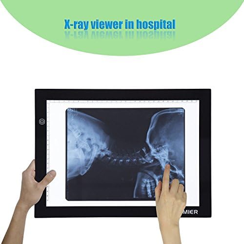 Tattoo Supplies DrawingIQ Dbmier Light Table EXTREME Thin Tracing Light Box 12.20" X 8.27" w/ 60" USB Power Cord w/ Painting Marker Creative Pen