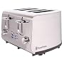 Russell Hobbs 13791 Urban 4 Slice Compact Toaster, Brushed Satin