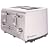 Russell Hobbs 13791 Urban 4 Slice Compact Toaster, Brushed Satin