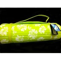 NAUTICA Beach Roll Up Mat - 25' X 66' - Choose from: Hawaiian Floral, Navy Stripe, Zebra Print, Tonal Dot