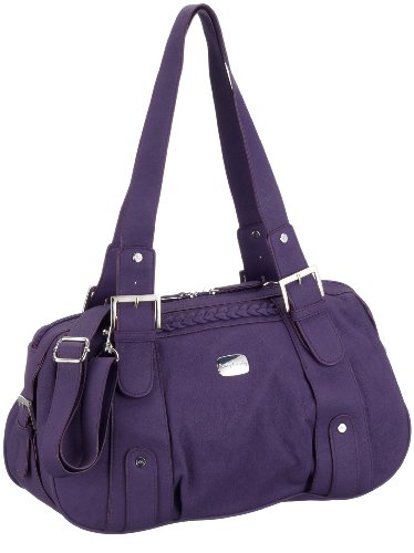 Betty Barclay Zip Bag E-394 FX 54, Damen Umh&auml;ngetasche, violett, (purple 54), 38x14x23,5