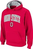 Ohio State Buckeyes Arched Tackle Twill Hooded Sweatshirt
