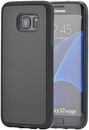 Tttstore Anti Gravity Selfie Magical Nano Sticky Case Cover For Samsung Galaxy S7 Edge (Black)