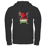 Red Giant Squid Hoodie (dark)