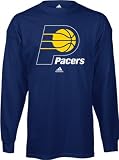 Indiana Pacers adidas Primary Logo Long Sleeve T-Shirt