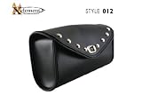 Waterproof Chrome Studded Windshield Motorcycle Bag By Xelement
