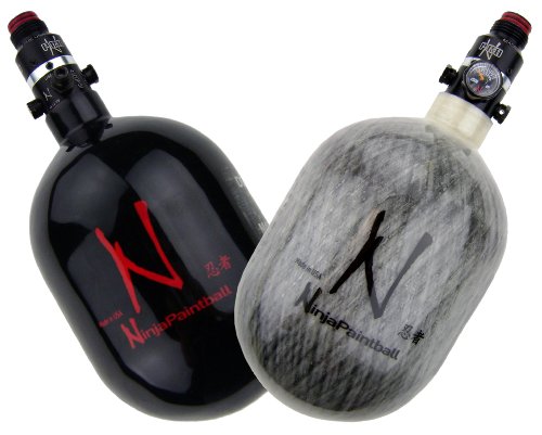 Ninja Paintball Carbon Fiber 4500 PSI HPA Tank w/ Pro Regulator