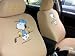 Snoopy universal car seat cover - 10pcs full set... beige -FREE gift of Non-slip Dash Grip Pad mat