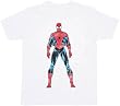 Spider-man Two-Sided Image White T-shirt Tee