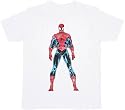 Spider-man Two-Sided Image White T-shirt Tee