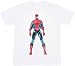 Spider-man Two-Sided Image White T-shirt Tee