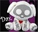 Skelanimals Dax The Dog Shadow Plush