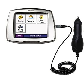 Rapid Car Auto Charger for the Garmin StreetPilot C580 - Gomadic Brand w  TipExchange... by Gomadic for the Garmin StreetPilot C580