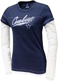 Dallas Cowboys Women's Littleton Long Sleeve Layered T-Shirt