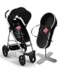phil&teds Smart Buggy Bassinet and Stroller Bundle, Black
