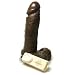 Doc Johnson Realistic Black Vibrating 6 Inch Dildo Dong
