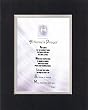 Touching and Heartfelt Poem for Nurses - A Nurse's Prayer Poem on 11 x 14 inches Double Beveled Matting