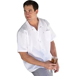 Uncommon Threads 65/35 poly cotton poplin 6 Snap Utility Shirt with Pocket