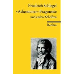 "Athen�ums"-Fragmente und andere Schriften