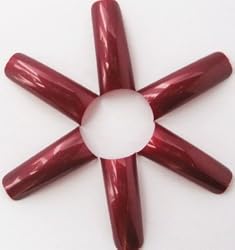 Metalic Red Color Tip 50pcs/bag Size 9