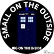 Magnetic Badge - Small on the Outside - Black