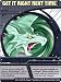 Bakugan Special Ability Blue Paper Card - Get it Right Next Time