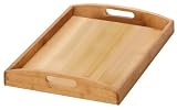 Zeller 25270 Serviertablett, Bamboo / 44 x 30 x 5.5