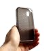 System-S TPU Silikonh�lle Case Skin Schutzh�lle Transparent Schwarz f�r Samsung S5230 Star