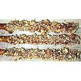 Milk Chocolate Caramel Dipped Pretzels w/Pecans - 1 Dozen (Over 1.5 pounds)