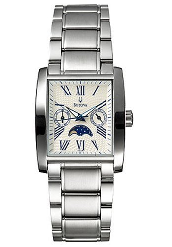 Bulova Mens 96C26 Moon Phase Watch