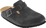 Birkenstock Boston Suede Slip-on Shoes