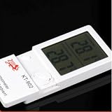 HK Wireless Sensor Indoor Digital Large LCD Screen Aquarium Ambient thermometer Fish Tank Water Temperature KT-902