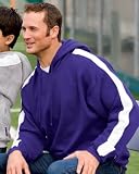 Sport-Tek Men's Big Pullover Hooded Sweatshirt with Stripe. F255