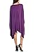 Love Melrose Womens Asymmetrical Oversized Caftan Poncho Tunic Top
