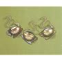 Coffee Cup Latte Mocha Java Metal Wall Decor Set of 3