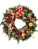 Happy Birthday Wreath, 16" wreath with hanger