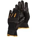 Carhartt Men's Winter Dex Kevlar Reinforced Spandex Work Glove, Black, Large