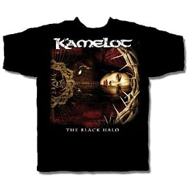 Buy Kamelot - The Black Halo World tour T-Shirt (Black) made by Kamelot now!