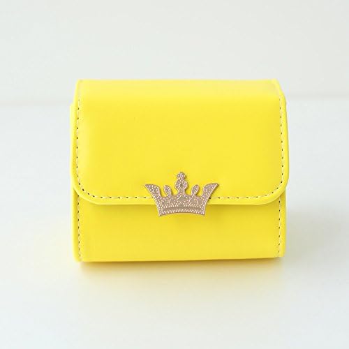 Lapin - Girls Crown Cross Bag, Girl's Shoulder Bag, Mini Cross Body Bag (Yellow)