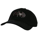  : Batman - Leather Cut Logo Fitted Baseball Cap