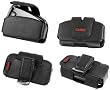 AUTHENTIC CELLET BLACK FUSION CASE POUCH (with Belt Clip) for Pantech PN-820 / Samsung A640, A650, X495, X497, P777, P738, P735, D500, A670, i600, X427M, E317, E105, E315, V1660, A760, A740, A930, A600, ZX20 / Sanyo RL2500, RL7300, PM8200, VM4500, 7400 / Motorola A630, E380, V710, V180, V220, V400, V551, V557, V365, V190, MPX220, V300, V600, W315 / Nextel i830, i860,i850, i760, i836 / Nokia 6101, 6102, 6103 / LG VX6000, VX4500, VX7000, VX8300, VX
